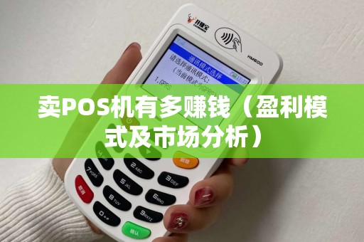 卖POS机有多赚钱（盈利模式及市场分析）