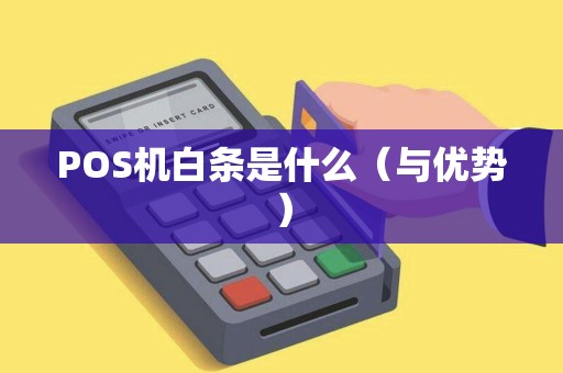 POS机白条是什么（与优势）