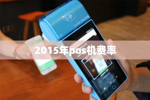 2015年pos机费率