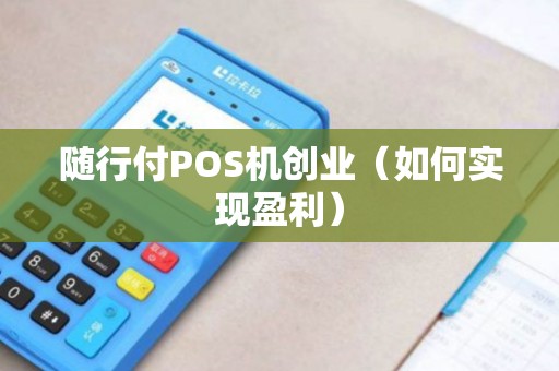 随行付POS机创业（如何实现盈利）