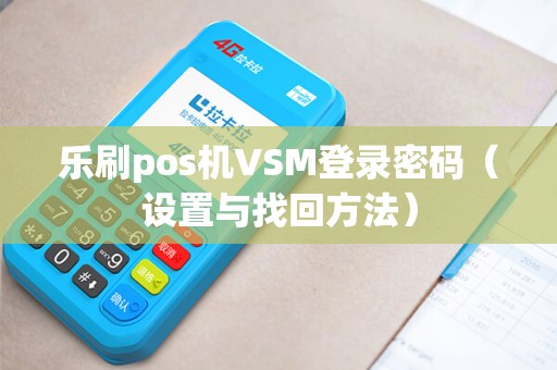 乐刷pos机VSM登录密码（设置与找回方法）