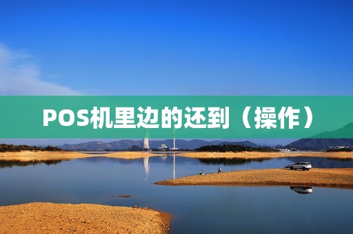 POS机里边的还到（操作）