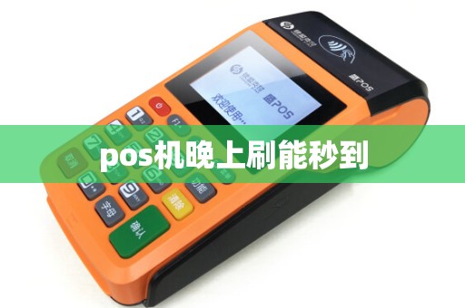 pos机晚上刷能秒到