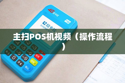 主扫POS机视频（操作流程）