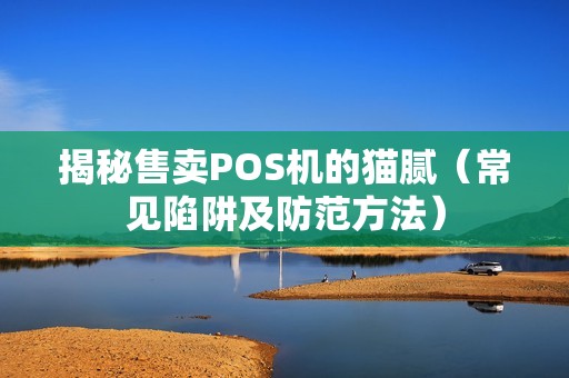 揭秘售卖POS机的猫腻（常见陷阱及防范方法）