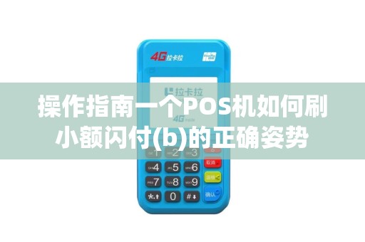 操作指南一个POS机如何刷小额闪付(b)的正确姿势