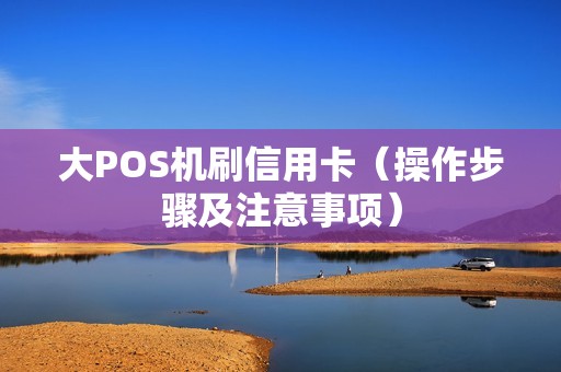大POS机刷信用卡（操作步骤及注意事项）