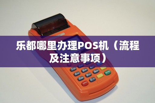 乐都哪里办理POS机（流程及注意事项）