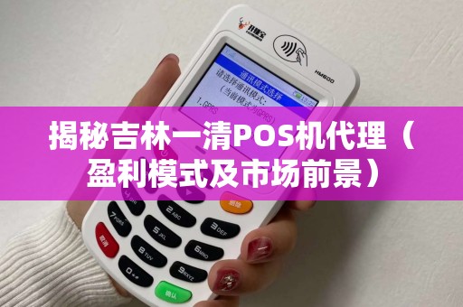 揭秘吉林一清POS机代理（盈利模式及市场前景）
