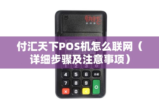付汇天下POS机怎么联网（详细步骤及注意事项）