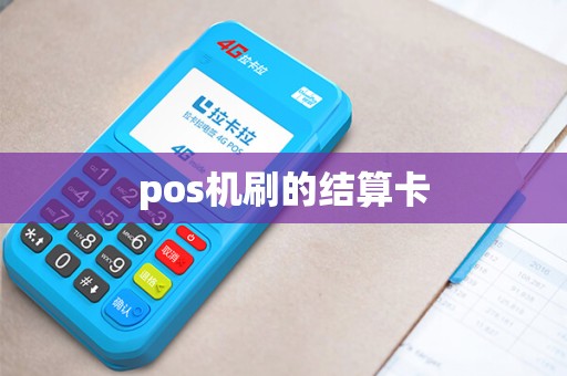 pos机刷的结算卡