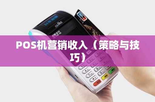 POS机营销收入（策略与技巧）