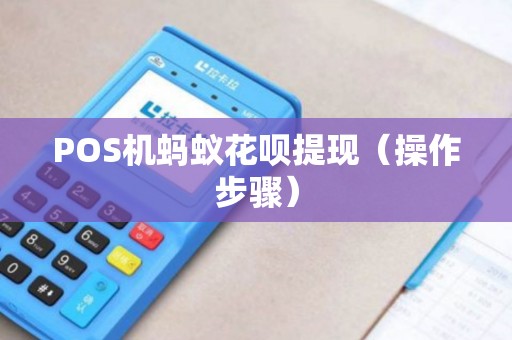 POS机蚂蚁花呗提现（操作步骤）