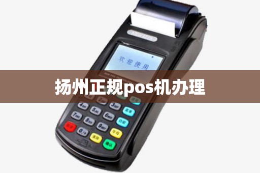 扬州正规pos机办理