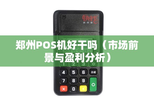 郑州POS机好干吗（市场前景与盈利分析）
