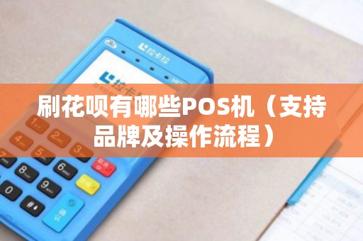 刷花呗有哪些POS机（支持品牌及操作流程）