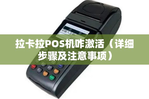 拉卡拉POS机咋激活（详细步骤及注意事项）