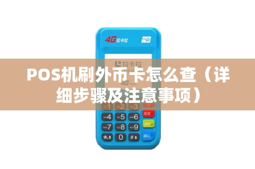 POS机刷外币卡怎么查（详细步骤及注意事项）