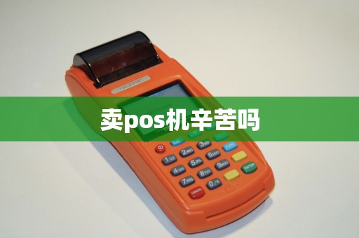 卖pos机辛苦吗