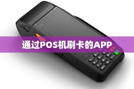 通过POS机刷卡的APP