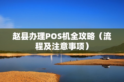 赵县办理POS机全攻略（流程及注意事项）