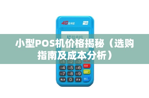 小型POS机价格揭秘（选购指南及成本分析）