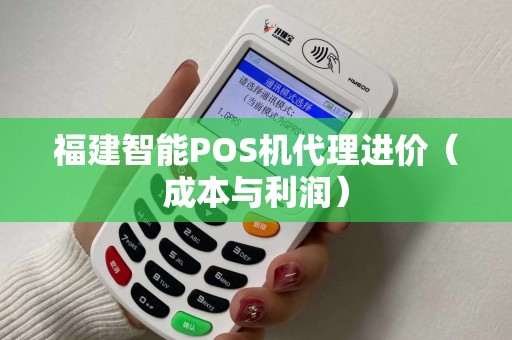 福建智能POS机代理进价（成本与利润）