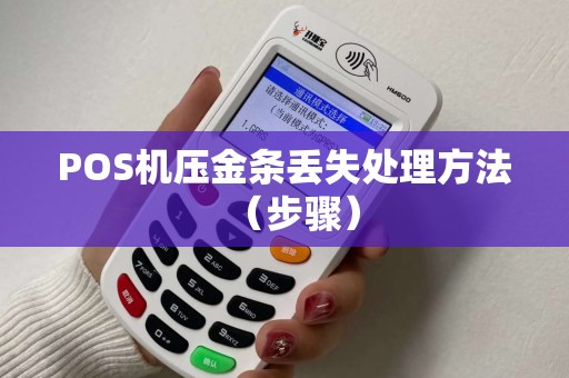 POS机压金条丢失处理方法（步骤）