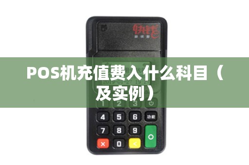 POS机充值费入什么科目（及实例）