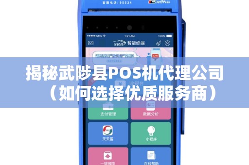 揭秘武陟县POS机代理公司（如何选择优质服务商）