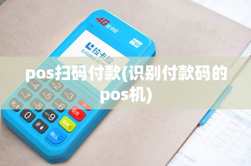 pos扫码付款(识别付款码的pos机)