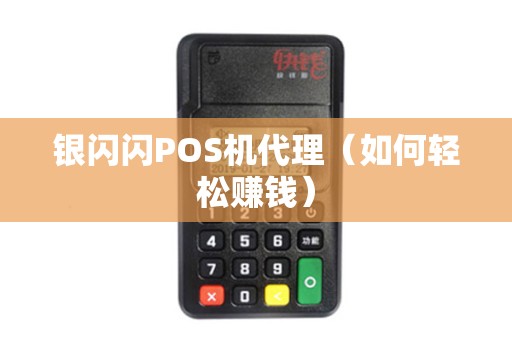 银闪闪POS机代理（如何轻松赚钱）