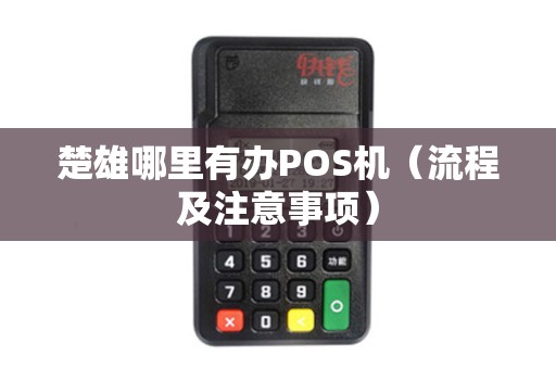 楚雄哪里有办POS机（流程及注意事项）