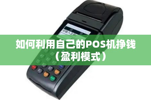 如何利用自己的POS机挣钱（盈利模式）