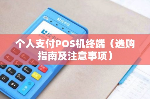 个人支付POS机终端（选购指南及注意事项）