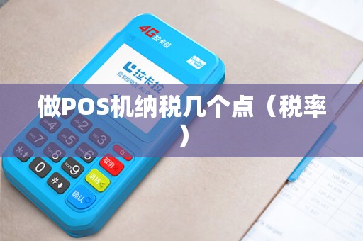 做POS机纳税几个点（税率）
