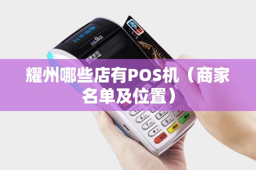 耀州哪些店有POS机（商家名单及位置）