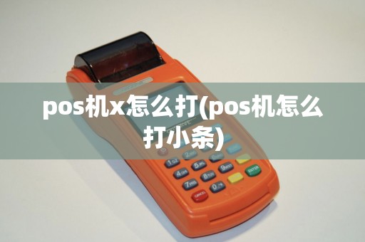 pos机x怎么打(pos机怎么打小条)