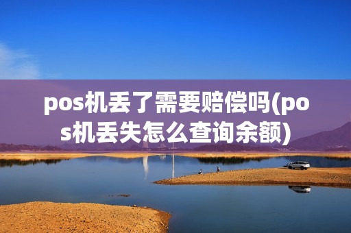 pos机丢了需要赔偿吗(pos机丢失怎么查询余额)