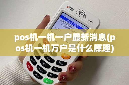 pos机一机一户最新消息(pos机一机万户是什么原理)