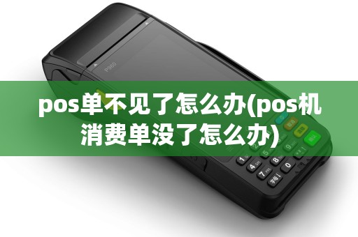 pos单不见了怎么办(pos机消费单没了怎么办)