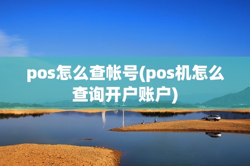 pos怎么查帐号(pos机怎么查询开户账户)