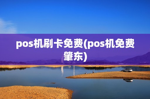 pos机刷卡免费(pos机免费肇东)