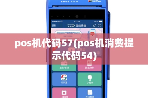 pos机代码57(pos机消费提示代码54)