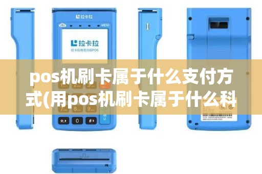 pos机刷卡属于什么支付方式(用pos机刷卡属于什么科目)
