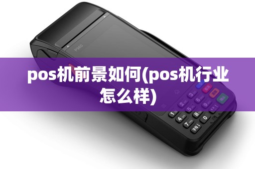 pos机前景如何(pos机行业怎么样)