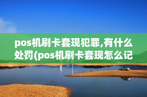 pos机刷卡套现犯罪,有什么处罚(pos机刷卡套现怎么记账合适)