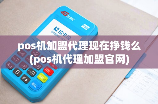 pos机加盟代理现在挣钱么(pos机代理加盟官网)