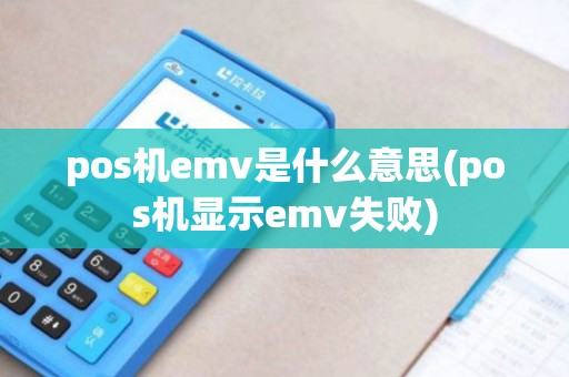 pos机emv是什么意思(pos机显示emv失败)
