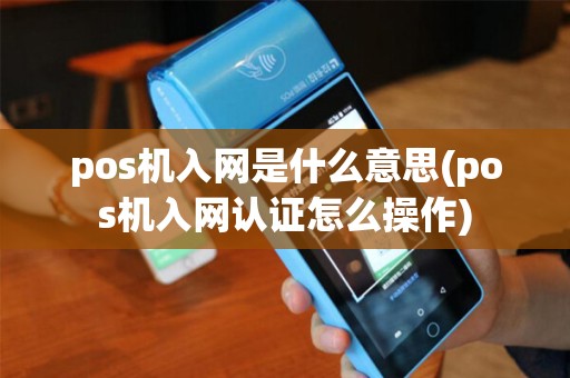 pos机入网是什么意思(pos机入网认证怎么操作)